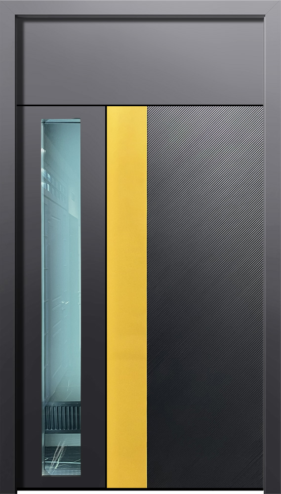 Эмаль с фрезеровкой Ral 9005 Combo 06 ОСФБВ